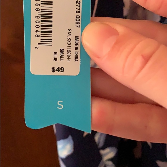 Floral Tankini Swim Top - Picture 5 of 6